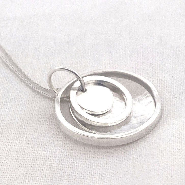 Nestled Sterling Silver Pendant