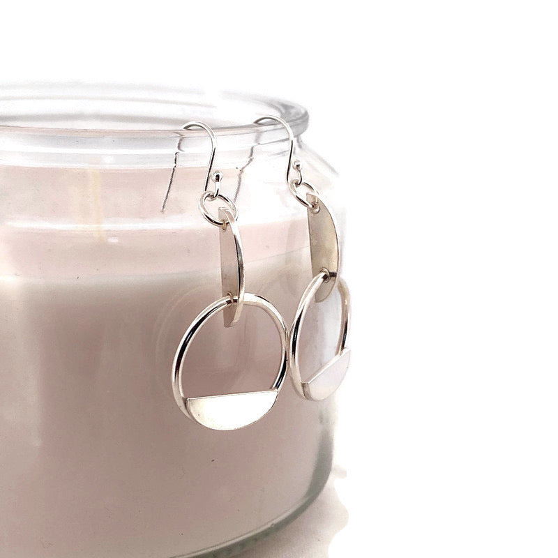 New Phase Sterling Silver Earrings