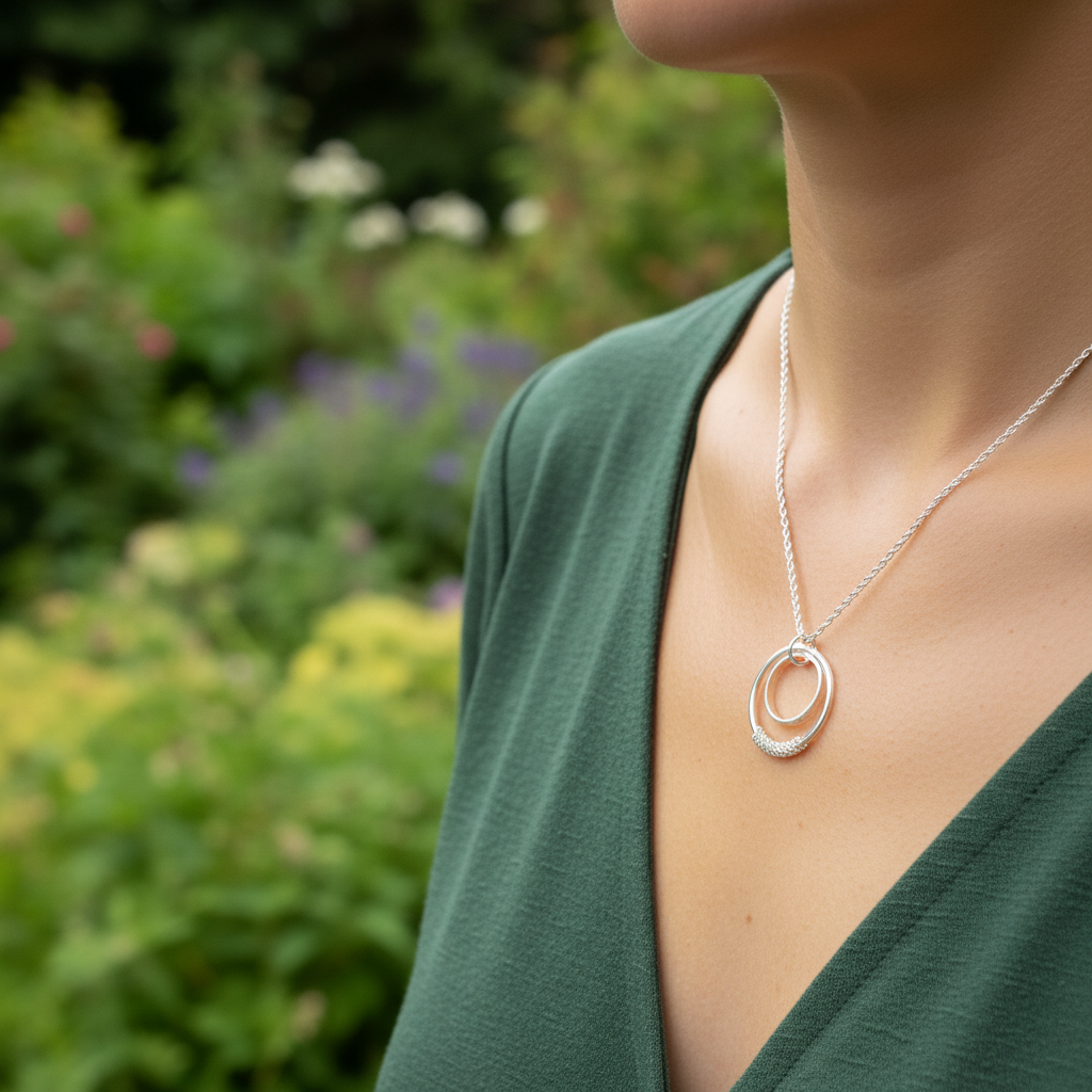 Chain Wrapped Double Ring - outdoor lifestyle