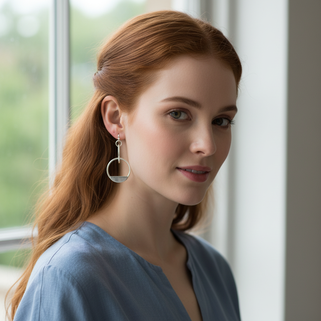 New Phase Earrings - Smaller, Different Model