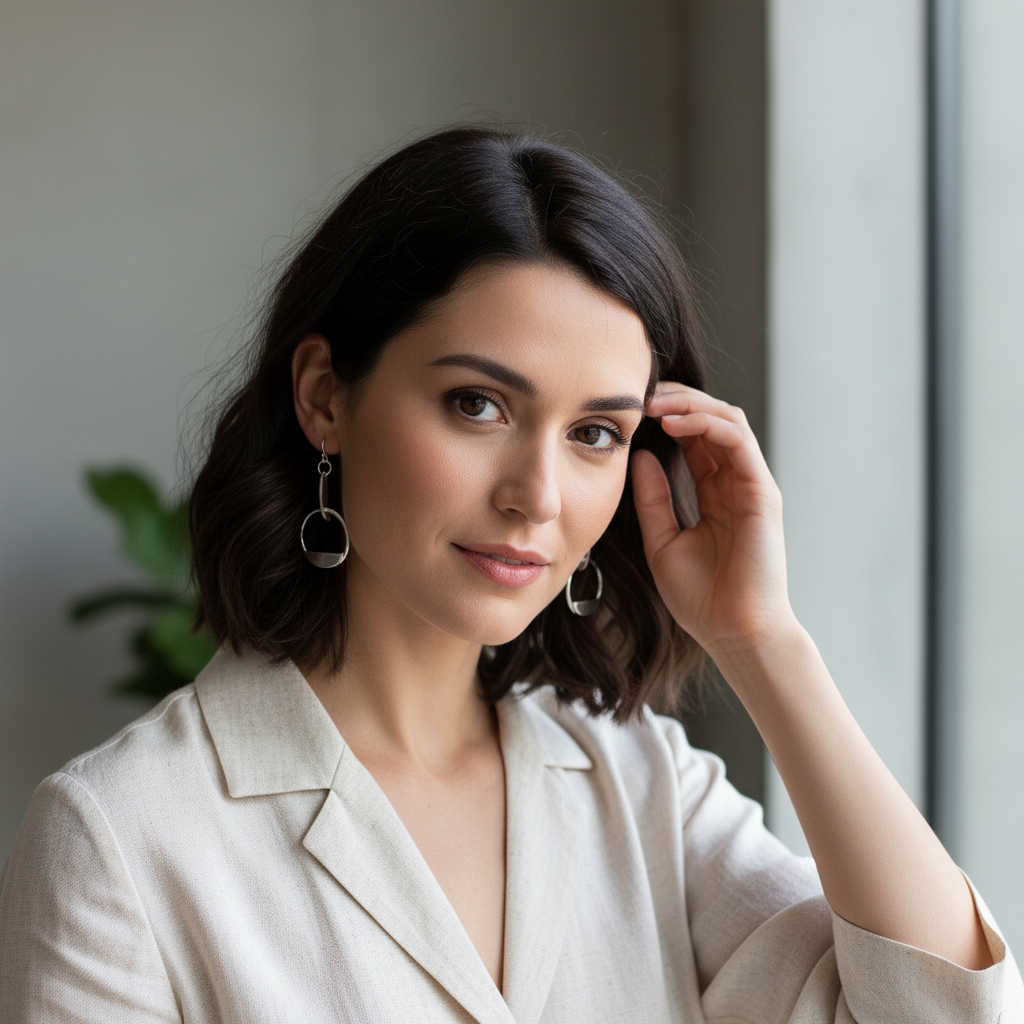 New Phase Sterling Silver Earrings